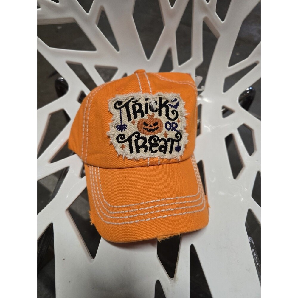 Trick or Treat Halloween Baseball Hat